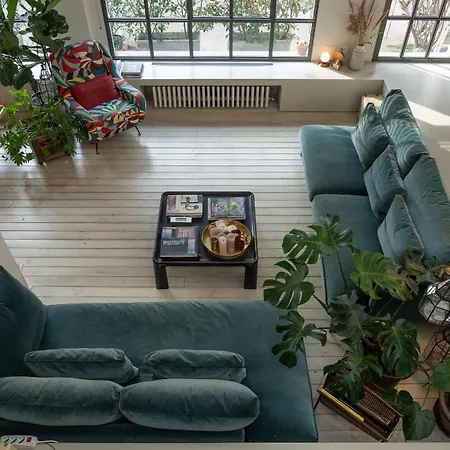 Quite Rooftop Loft In Navigli Area Appartement